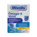Mivolis Omega 3 Fish Oil 1000 mg ~60 Capsules