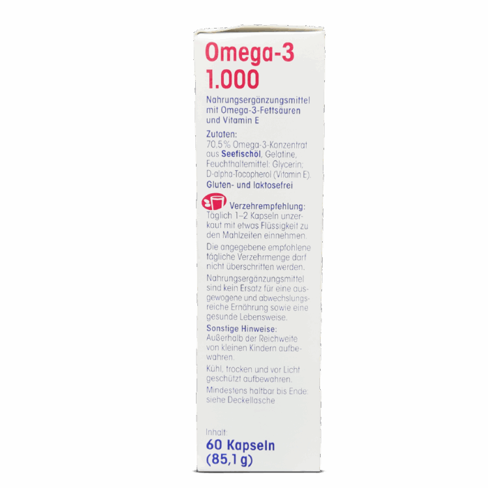 Mivolis Omega 3 Fish Oil 1000 mg ~60 Capsules - Image 7