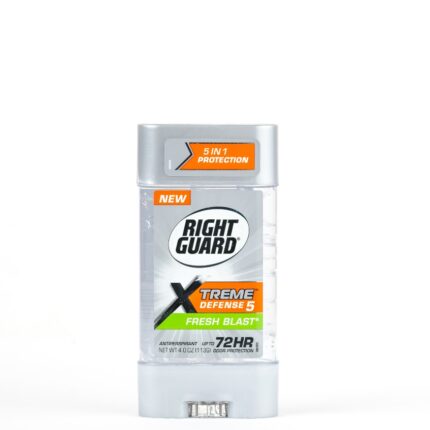 Right Guard Clear Gel Xtreme Defense - Fresh Blast Deodorant 72hrs ~113g