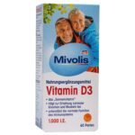 Mivolis Vitamin D3 Pearls 1000IE ~60pcs