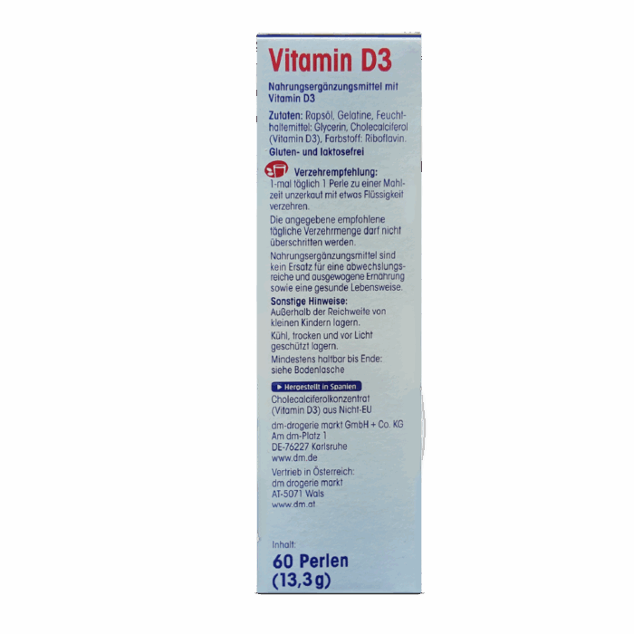 Mivolis Vitamin D3 Pearls 1000IE ~60pcs - Image 4