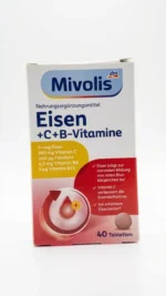 Mivolis Iron + Vitamin C + B Vitamins ~40pcs
