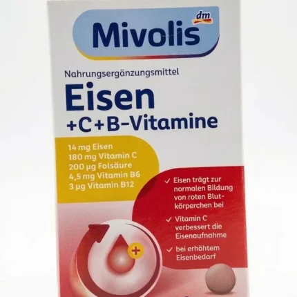 Mivolis Iron + Vitamin C + B Vitamins ~40pcs