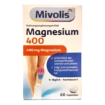 Mivolis Magnesium 400 Tablets ~60pcs - Made in Germany