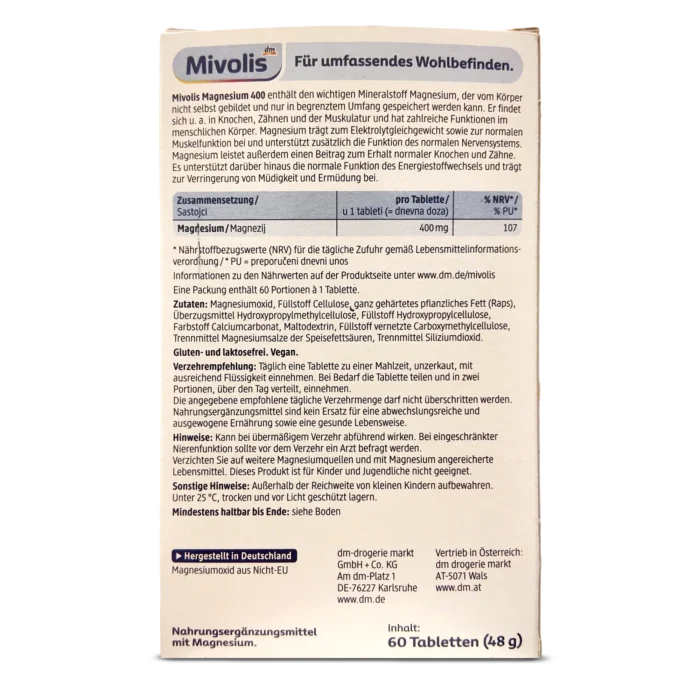 Mivolis Magnesium 400 ~60pcs - Image 5