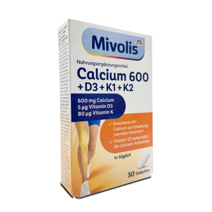 Mivolis Calcium 600 + D3 + K1+ K2 ~30 pcs - Image 2