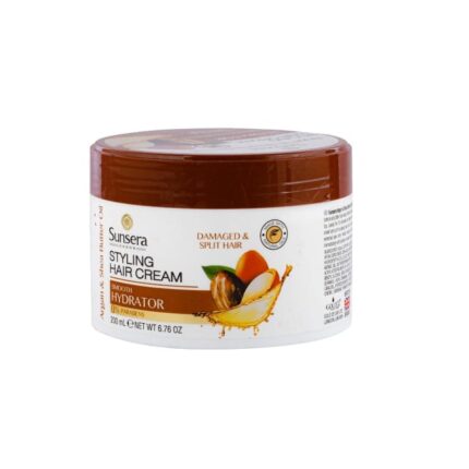 Sunsera London Styling Hair Cream - Argan&Shea Butter Oil ~200ml