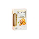 Lole's Natural Soap Anti-aging & Exfoliating ~Apricot & Almond ~150g