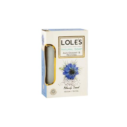 Lole's Natural Soap Anti-oxidant & Reviving Black Seed ~150g