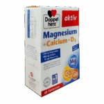 Doppel herz Magnesium + Calcium + Vitamin D3 tablets ~40 tabs. - Image 2
