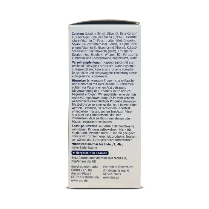 Mivolis Carotene Skin Capsules ~60pcs