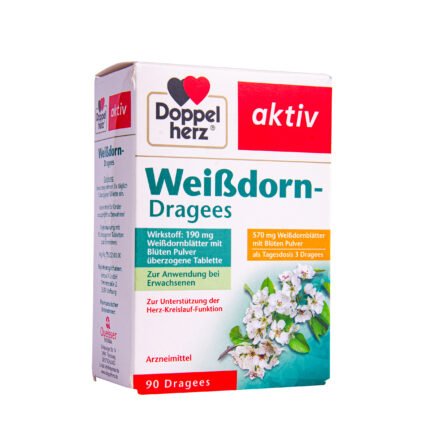 Doppel herz Hawthorn Dragees ~90 pcs
