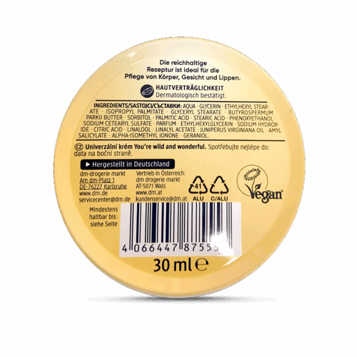 Balea You're Wild Wonderful Moisturizing Cream ~30 ml - Image 2