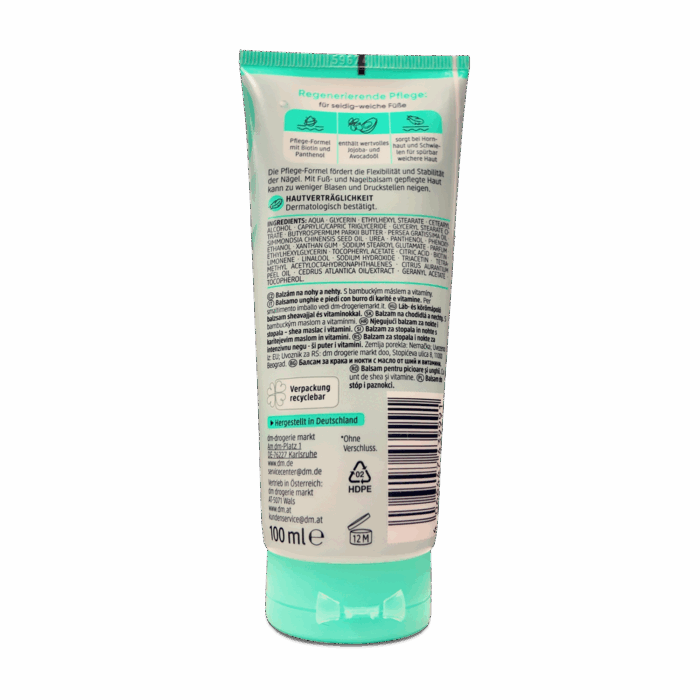 Balea Foot & Nail Balm ~100 ml - Image 3