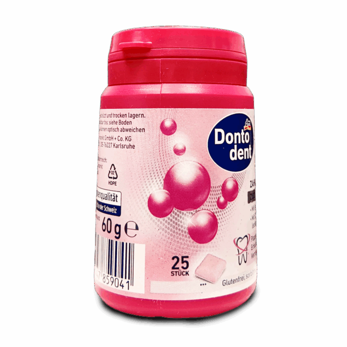 Dontodent Bubble Gum Sugar-Free ~50 pcs - Image 2