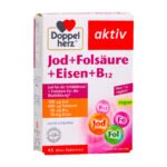 Doppelherz Iodine + Folic Acid + Iron Tablets ~45 tabs.