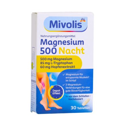 Mivolis Magnesium 500 Night Depot ~30 tablets