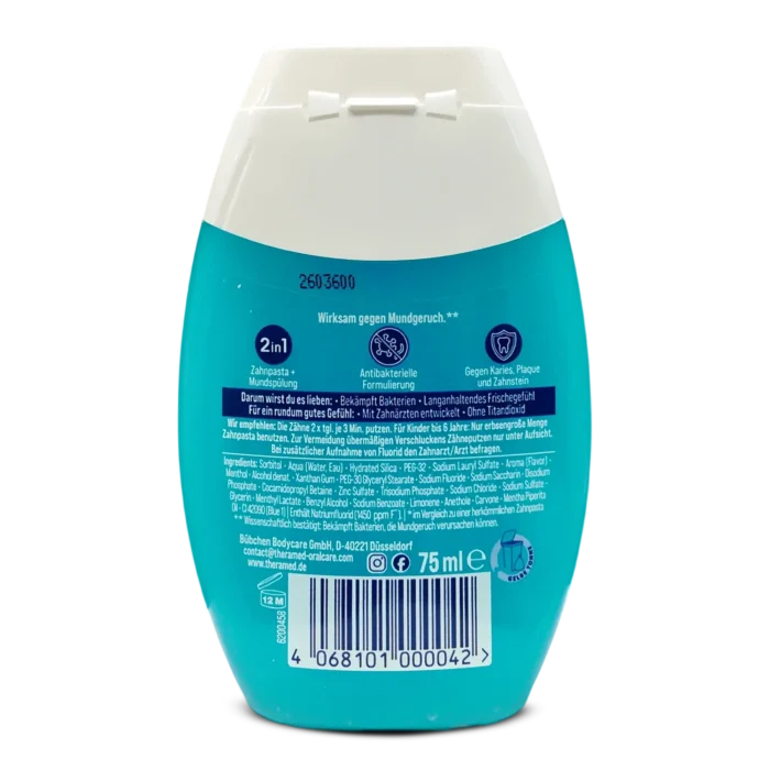 Theramed Original Fresh 2-in-1 Toothpaste Gel ~75 ml