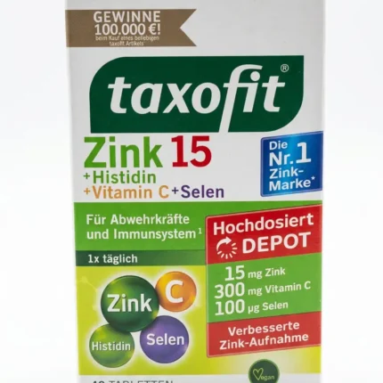 Taxofit Zinc + Histidine + Vitamin C + Selenium Tablets