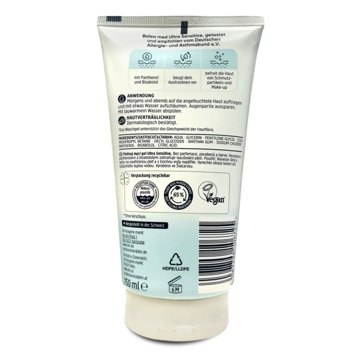 Balea Med Ultra Sensitive Wash Gel ~150 ml