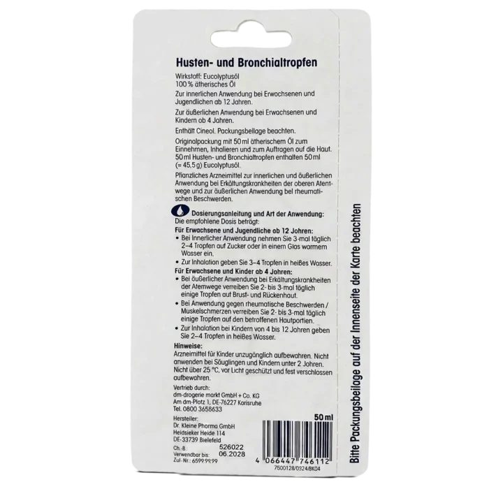 Mivolis Cough & Bronchial Drops ~50 ml