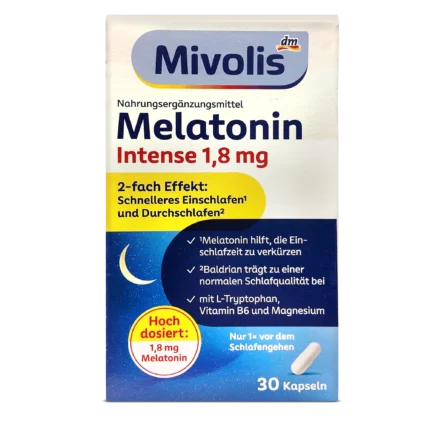 Mivolis Melatonin Intense Capsules ~30 caps.