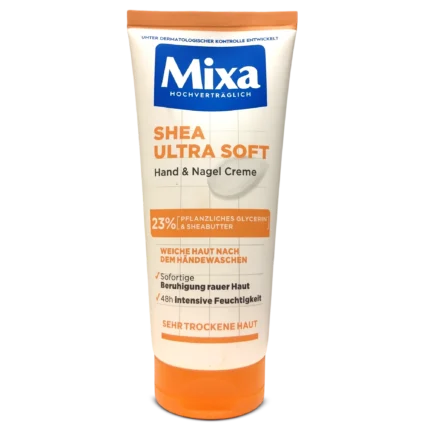Mixa Shea Ultra Soft Hand & Nail Cream With Glycerin ~100 ml