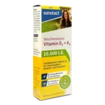Sanotact Vitamin D3 + K2 Weekly Depot Capsules ~10 pcs