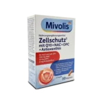 Mivolis Cell Protection Q10+NAC+OPC + Astaxanthin - 30 capsules
