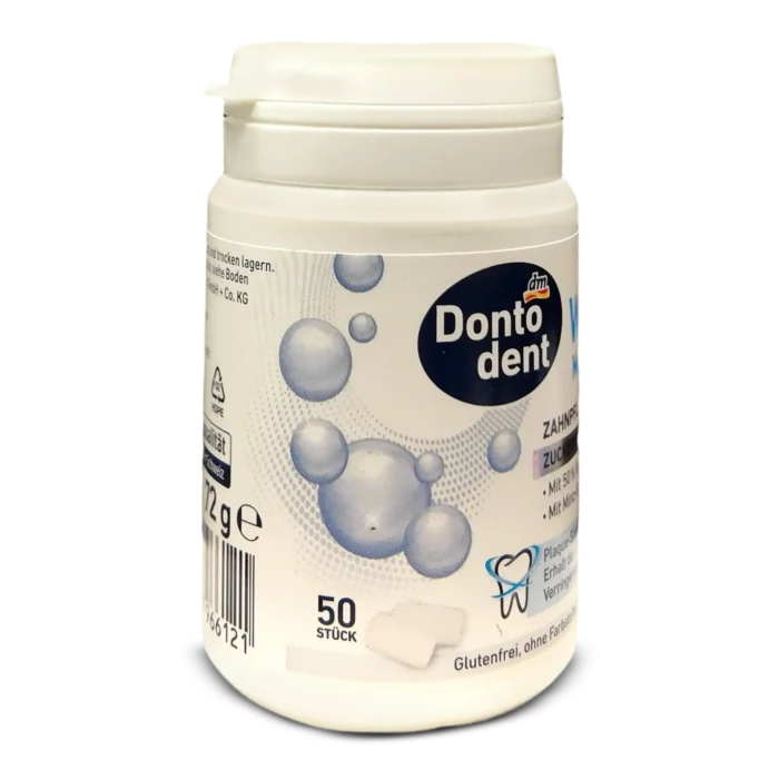 Dontodent White Mint Chewing Gum Sugar-Free - 50 pcs