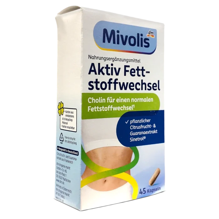 Mivolis Active Fat Metabolism Capsules ~45 pcs