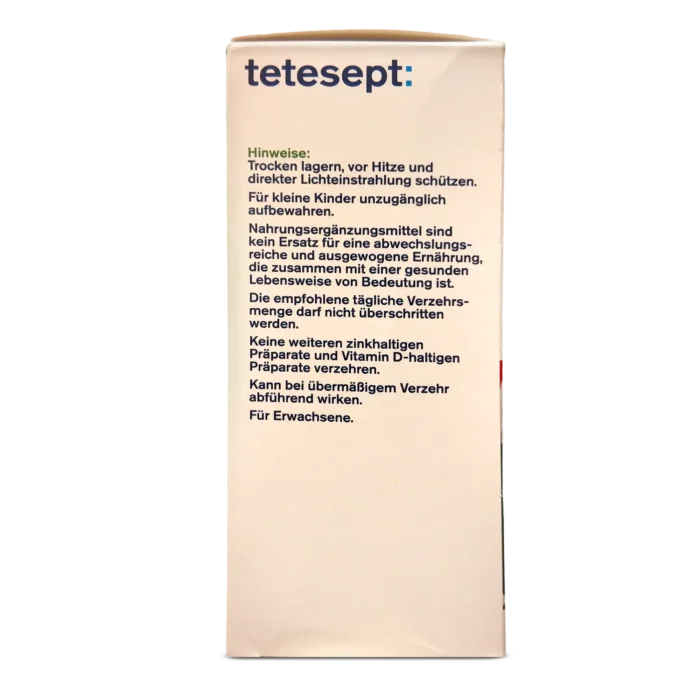 Tetesept Zinc 15mg Sticks Granules ~20 pcs