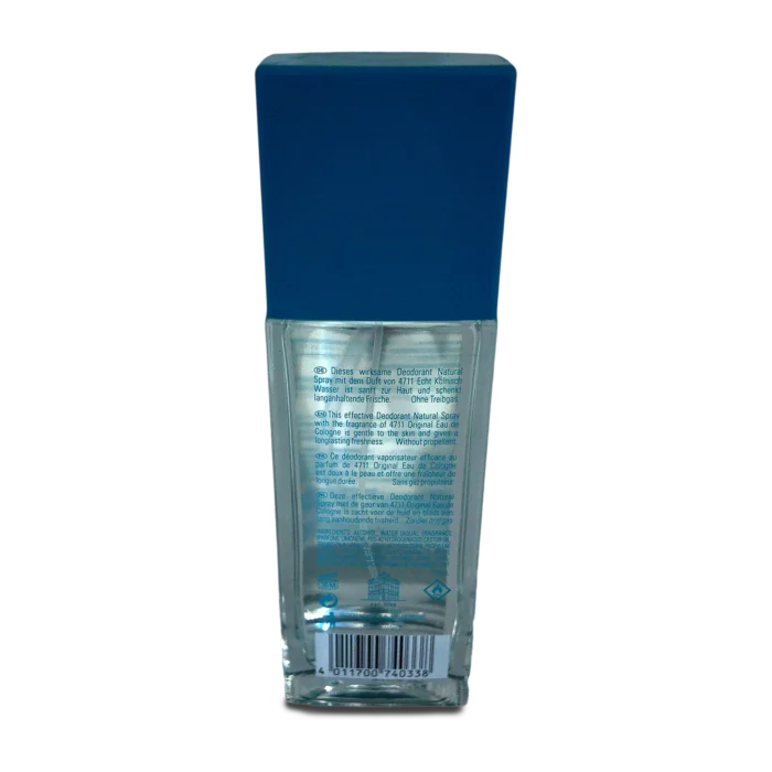 4711 Natural Deodorant Spray Genuine Cologne Water ~75 ml