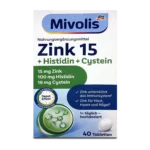 Mivolis Zinc 15 + Histidine + Cysteine ~40 tabs