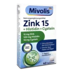 Mivolis Zinc 15 + Histidine + Cysteine ~40 tabs