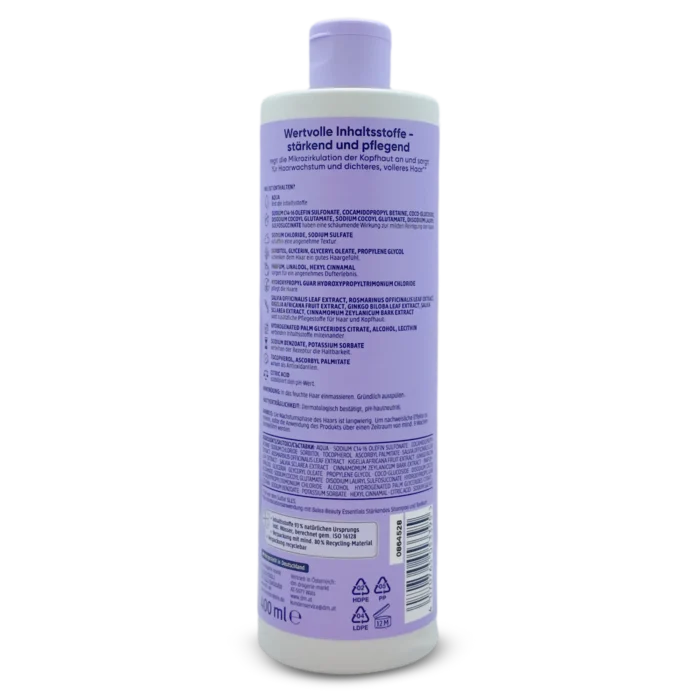 Balea Shampoo Rosemary & Sage Extract - Beauty Essentials ~400 ml - Image 3