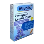 Mivolis Omega-3 Flaxseed Oil 1000 Capsules ~30 Caps