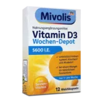 Mivolis Vitamin D3 5600 IU Weekly Depot ~12 Capsules