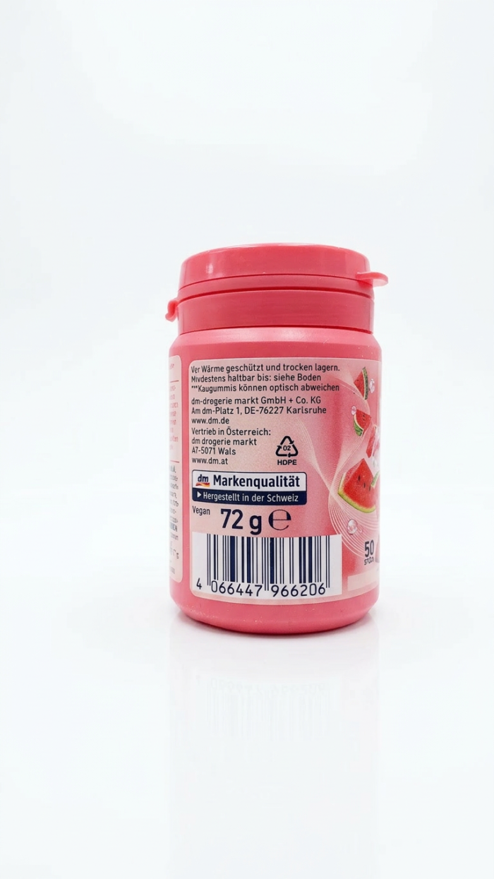 Dontodent Cool Watermelon Chewing Gum Sugar-Free ~50 pcs