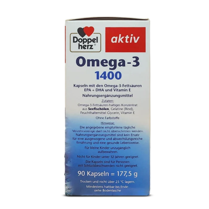 Doppelherz Omega-3 1400 Capsules ~90 capsules