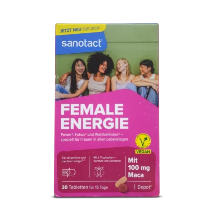 Sanotact Female Energy Tablets ~30 tablets