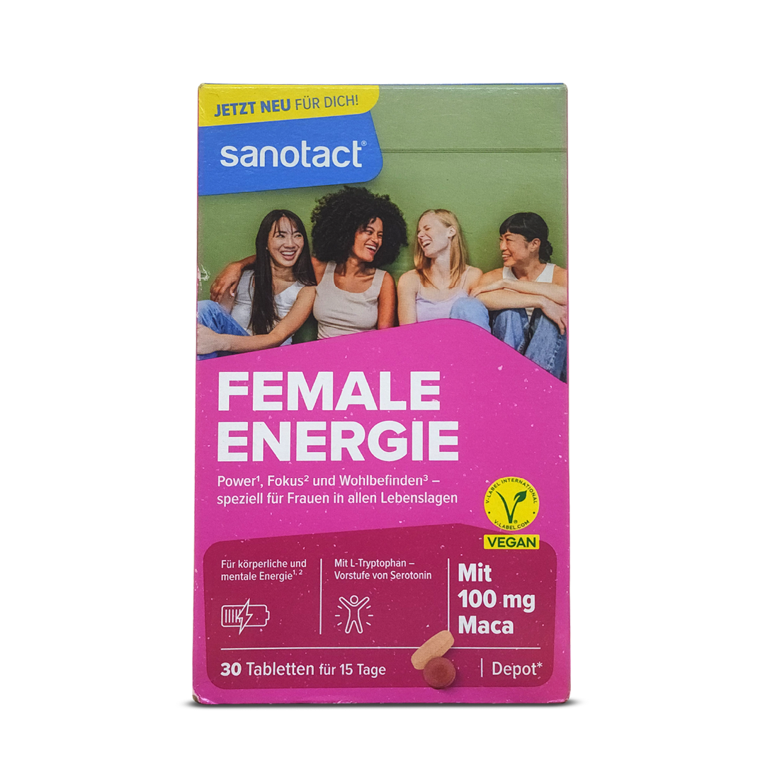 Sanotact Female Energy Tablets ~30 tablets Sanotact Female Energy Tablets ~30 tablets
