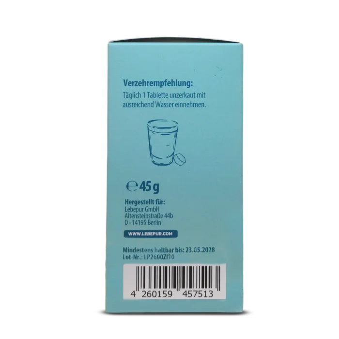 Lebepur Zinc Bisglycinate Tablets ~180 tabs