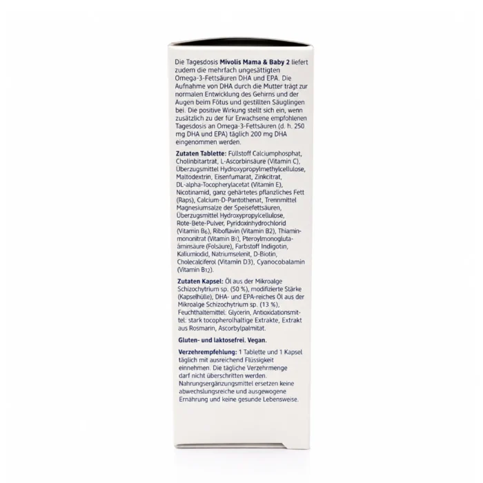 Mivolis Mama & Baby 2 - 30 Tablets + 30 Softgels ~60pcs